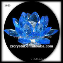 Blaue Kristall Lotus Blume